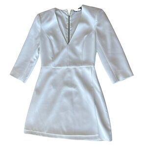 Alice and Olivia white‎ blazer dress
